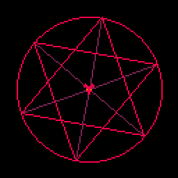 3SPOOKY5ME (polygon doodle)