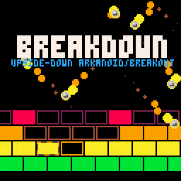 BREAKDOWN - Upside-Down BreakoutArkanoid
