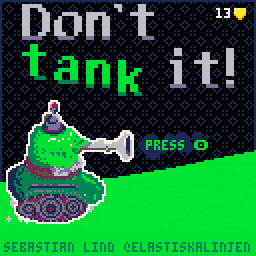 Don't tank it!