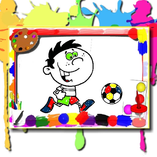 Football Coloring Time