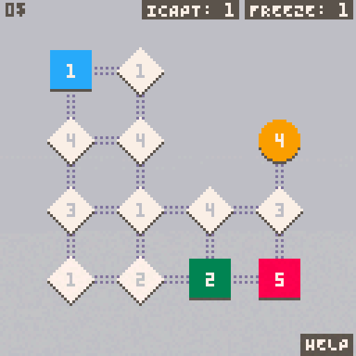 GridHack a grid based hacking game