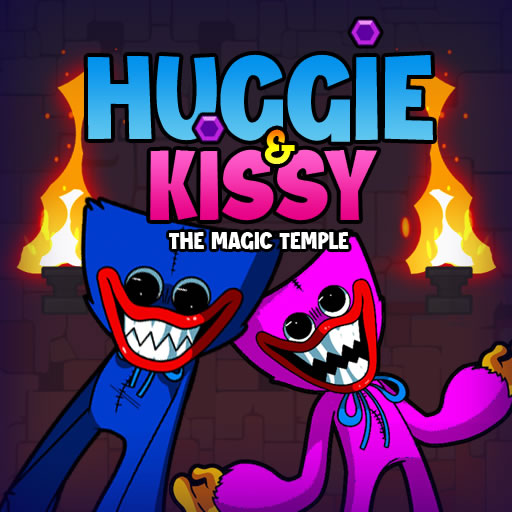 Huggie & Kissy The magic temple