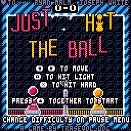 Just Hit The Ball (family-friendly 2-player versus)
