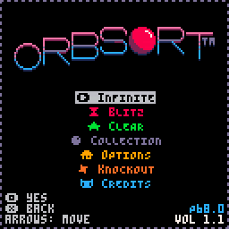 ORBSORT - a game about sorting orbs