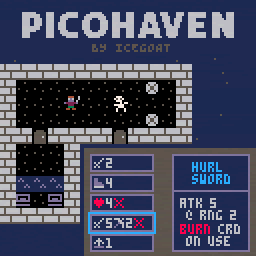 PICOhaven - dungeon crawler light RPG