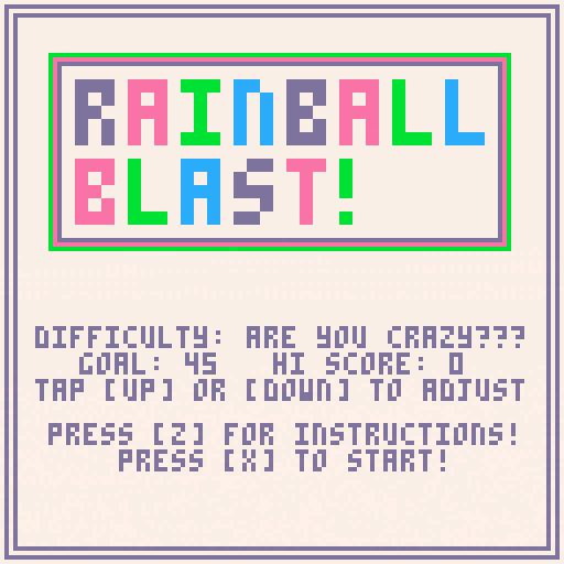 Rainball Blast!