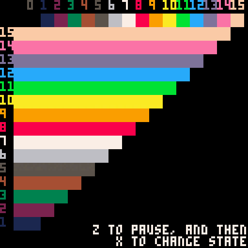 Secret Pico 8 Colors