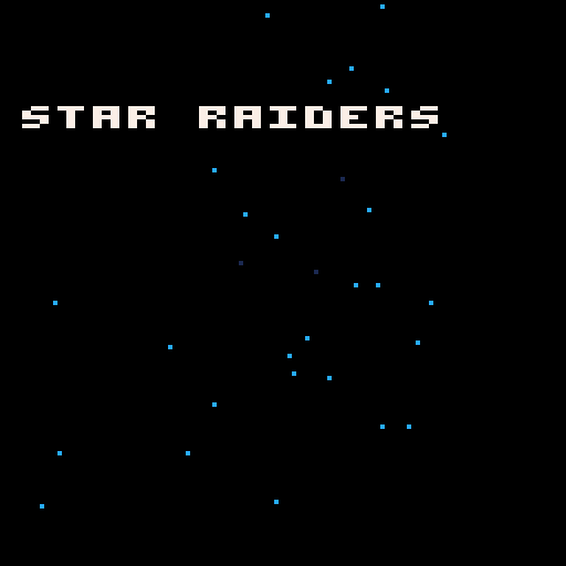 Star Raiders (Atari 400800 demake)