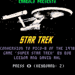 Star Trek conversion of the 1978 game