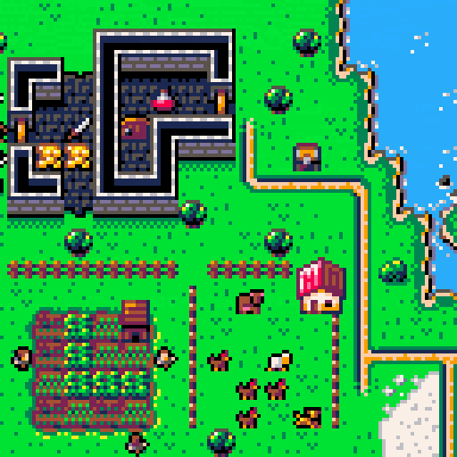 Top-Down Starter Tileset